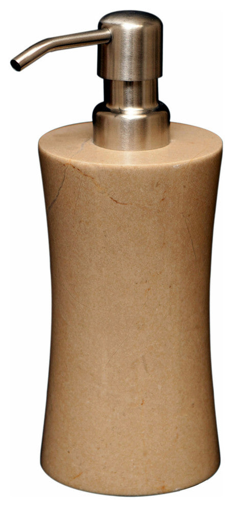 Vinca Collection Verona Beige Marble Soap Dispenser