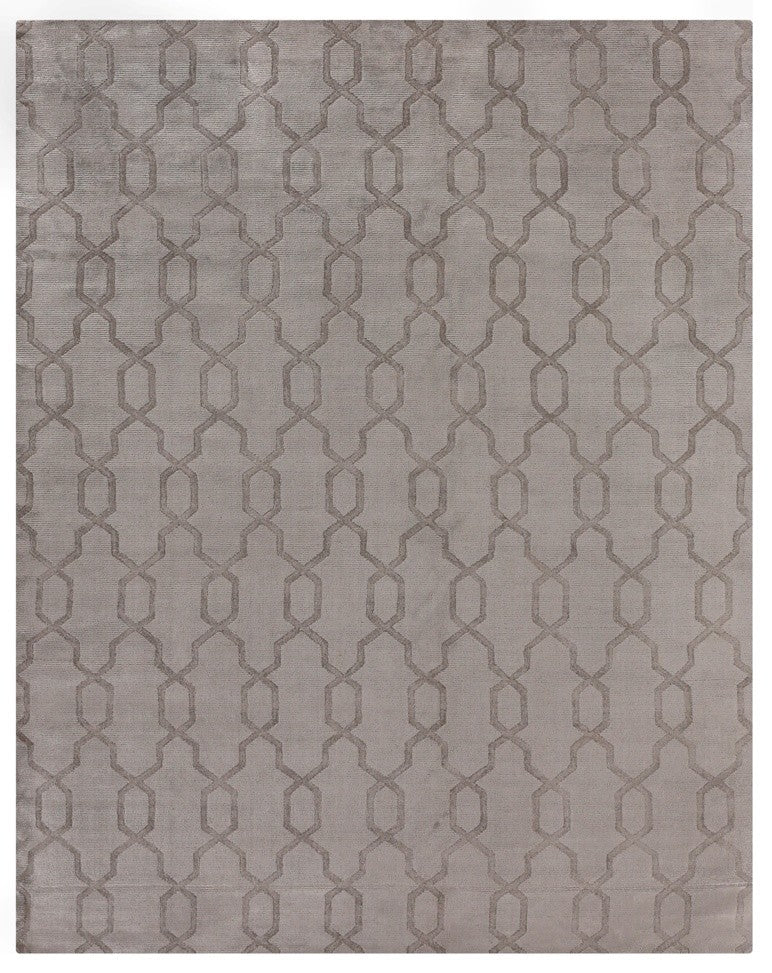 Exquisite Rugs, Samara, Light Silver, 8x10