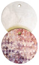 Monika Strigel Lily Rose Mermaid Cutting Board Round, 11.5"x11.5"