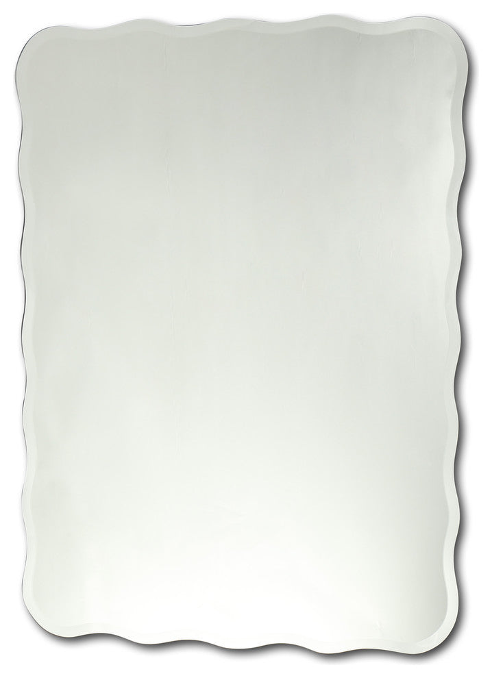 Rangley Large Frameless Wall Mirror 24"x32"