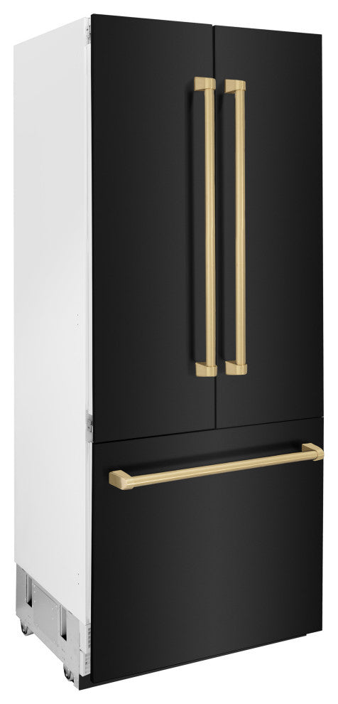 ZLINE Refrigerator With Internal Water, Black Stainless RBIV-BS-36-CB