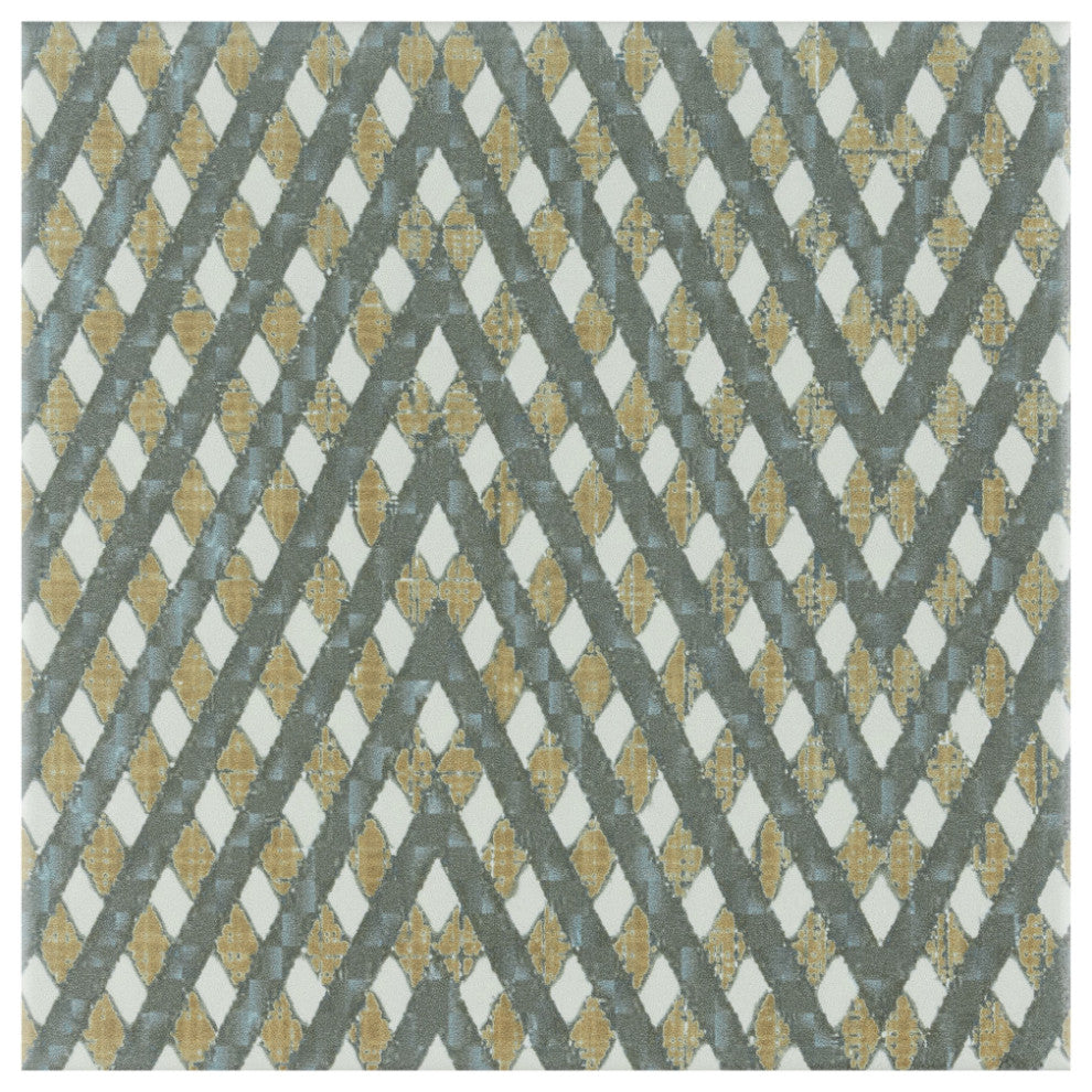 Boheme Grid Ceramic Floor and Wall Tile