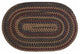 Colonial Mills Midnight MN37 Java Traditional Area Rug, Oval 2'x10'