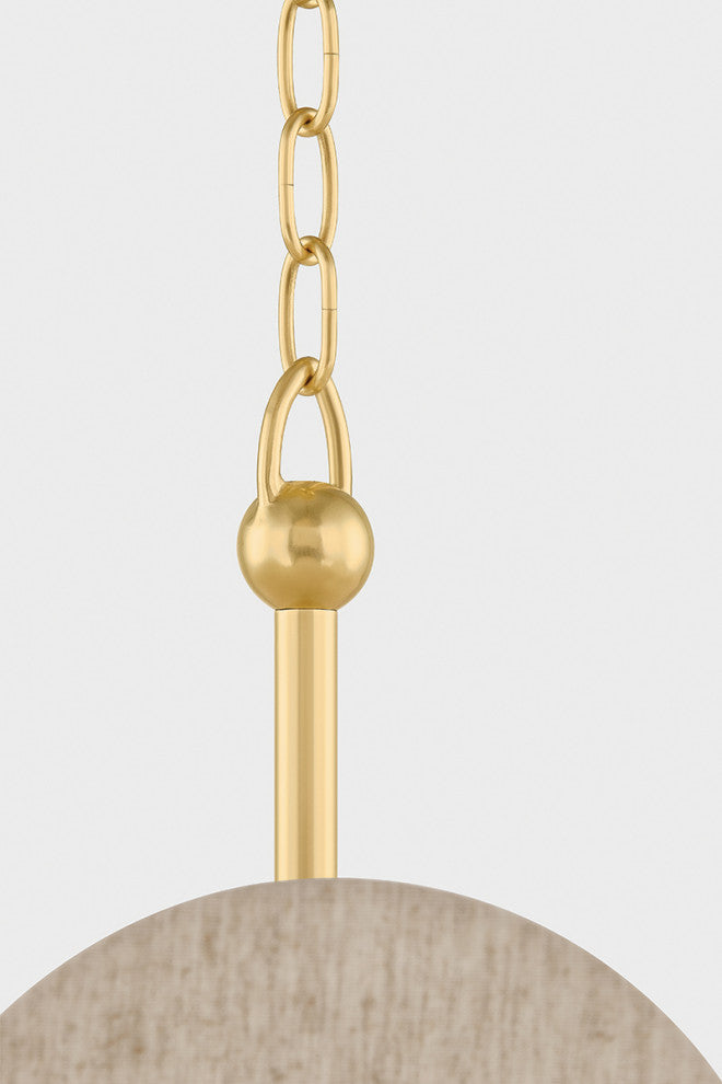 Mitzi Nadine Chandelier Aged Brass