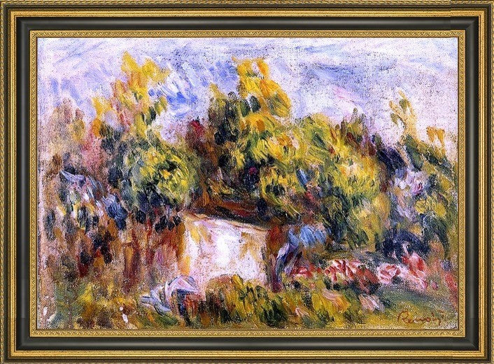 Pierre Auguste Renoir Landscape Cabin
