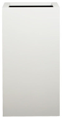 Ferrum Rectangular Planter, White, 39"x10"