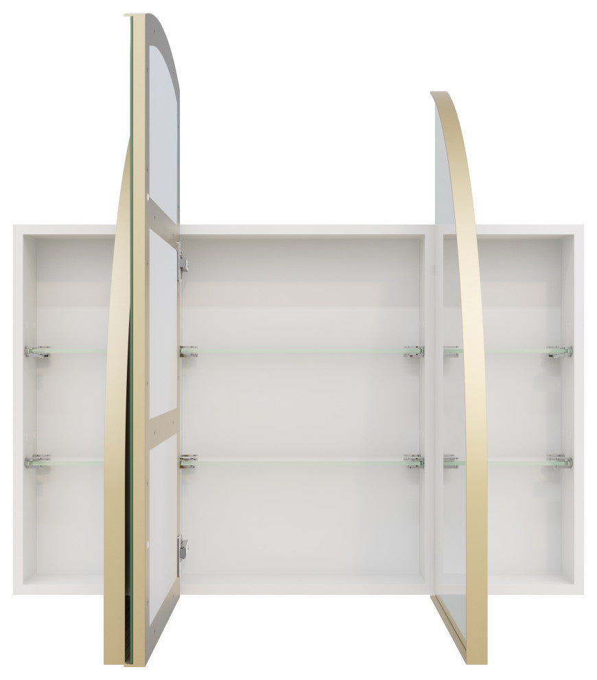 Medicine Cabinets, Satin Brass