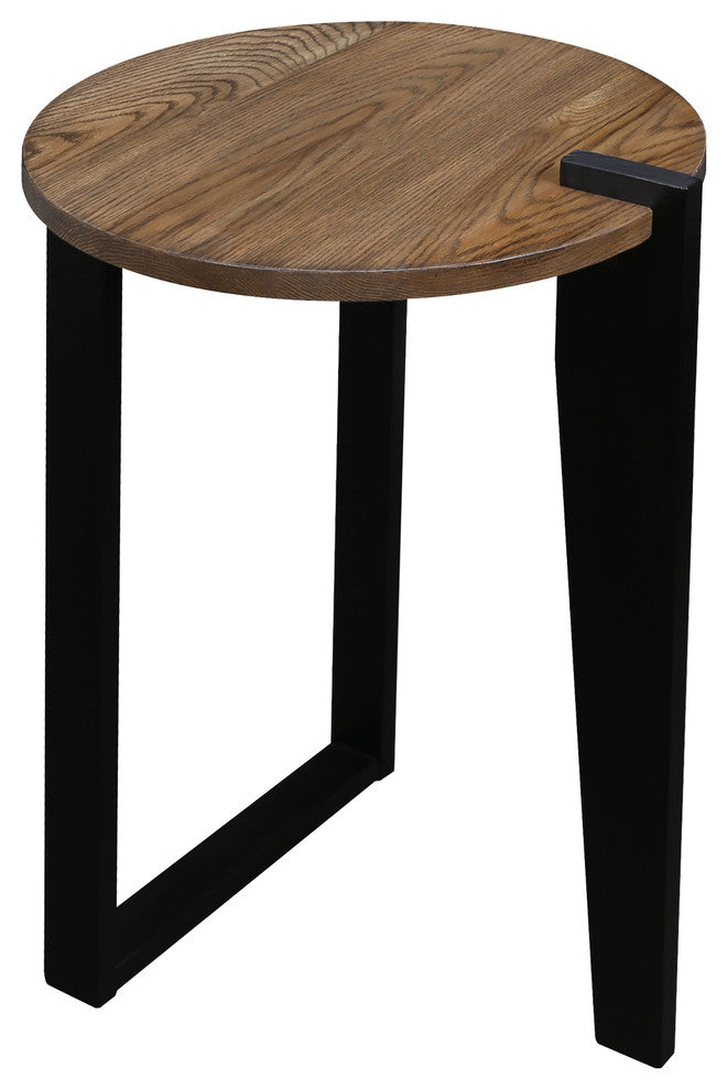 American Trails Sundial Contemporary Round End Table