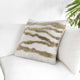 Passage 22" Belgian Linen Blend Throw Pillow by Kosas Home, Wheat Green