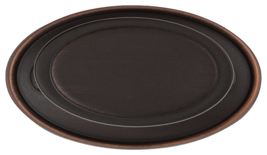 Sumner Street Home Hardware Ovaline Knob, Large, Oil Rubbed Bronze