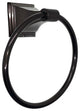 Arista Leonard Collection Towel Ring, Oil Rubbed Bronze