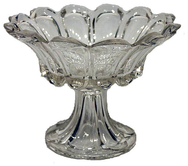 Consigned EAPG Sandwich Flint Glass Compote