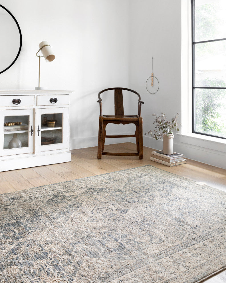Sky Natural Teagan Area Rug by Loloi II, 6'-7" X 9'-2"