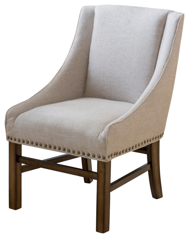 GDF Studio James Contemporary Fabric Upholstered Dining Chair