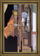 Juan Gris Glasses  Newspaper Bottle Wine