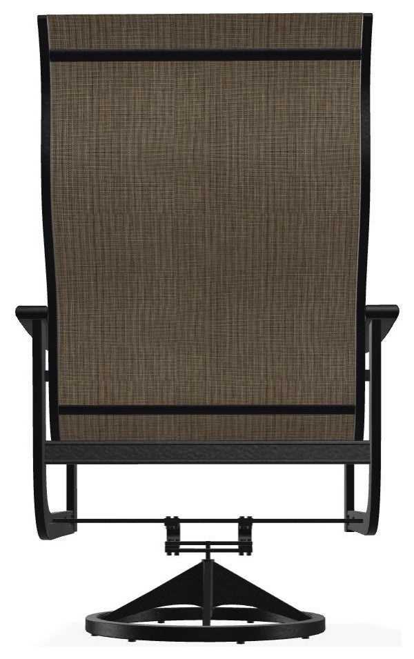 St. Catherine Sling Outdoor Supreme Swivel Rocker, Kora/Black