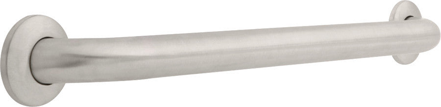 Delta 24" Concealed Mounting Grab Bar, Stainless Steel