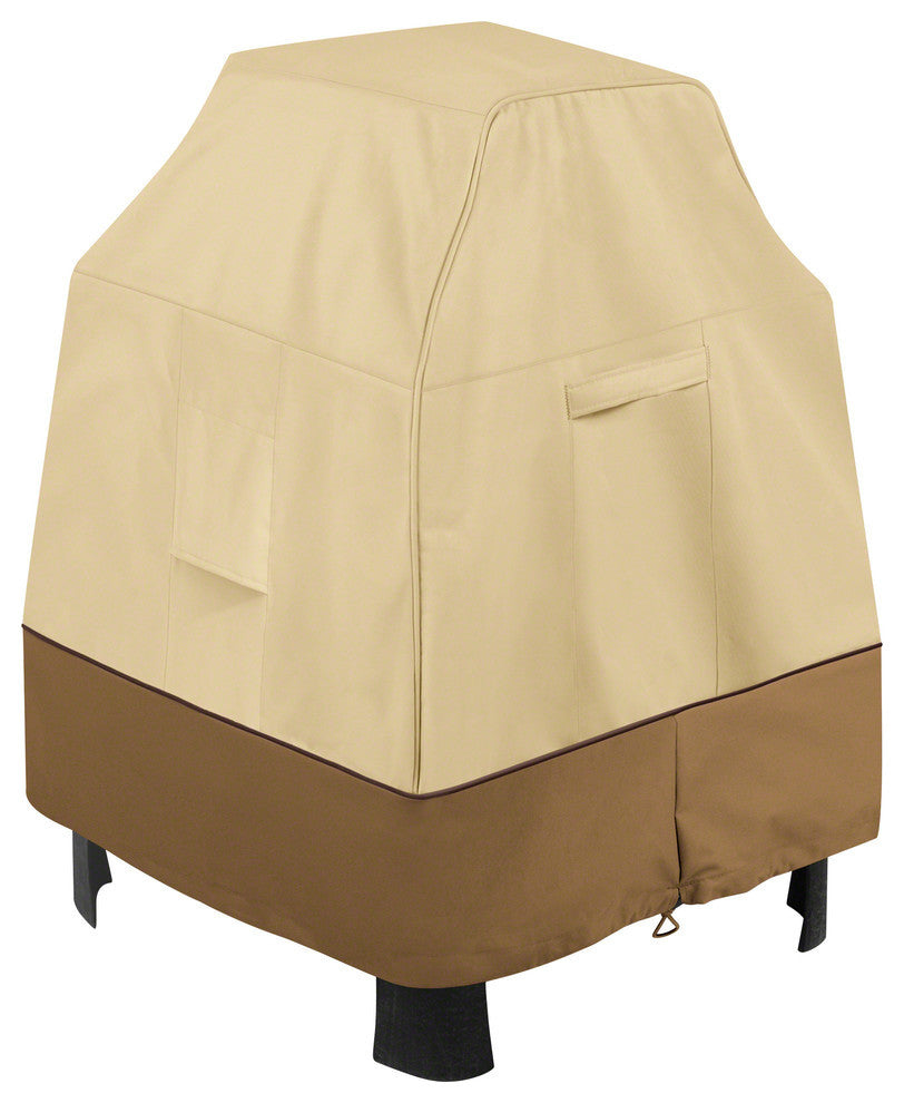 Veranda Outdoor Fire Place Cover-Durable, Water Resistant Outdoor Cover, X-Tall