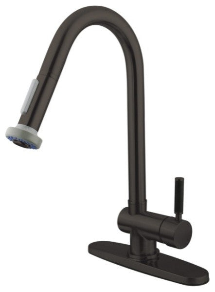 Gourmetier Single Handle Pull-Down Spray Kitchen Faucet GS8885DKL