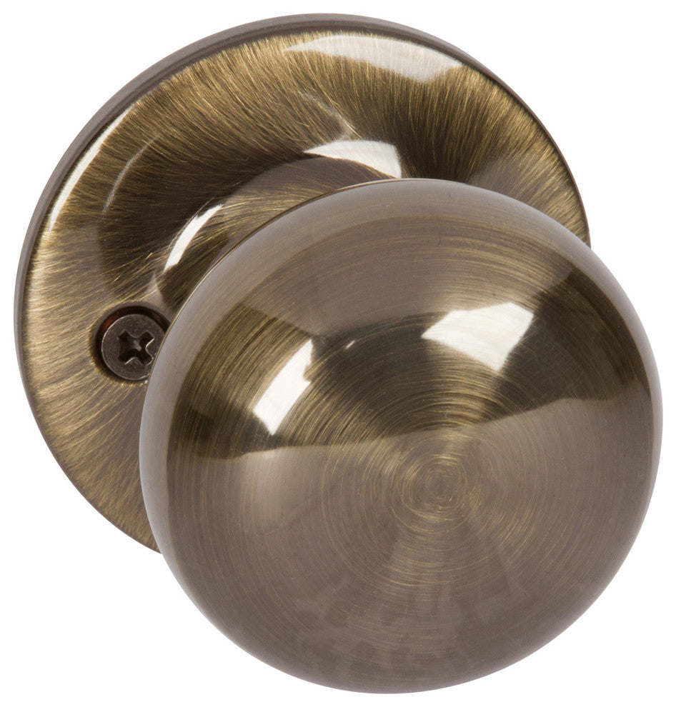 Callan Saxon Dummy Knob, Antique Brass