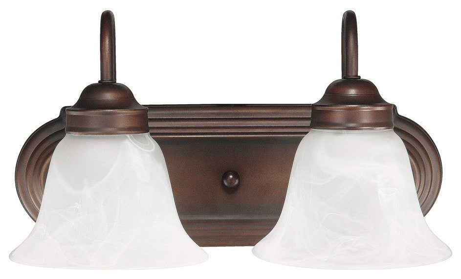 Capital Vanities 2 Light Vanity, Burnished Bronze