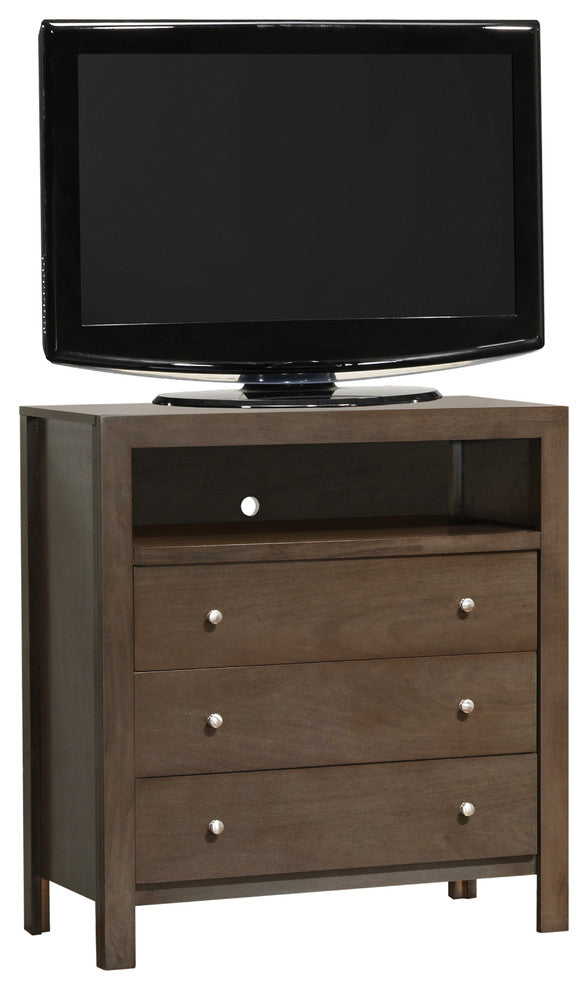 Caldor Media Chest, Gray