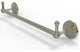 Prestige Monte Carlo 36" Towel Bar with Integrated Hooks, Polished Nickel