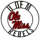 Ole Miss Rebels Wrought Iron Wall D?cor, 24"