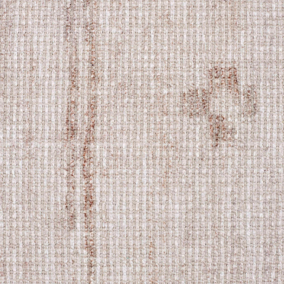 Avalon Moroccan Stripe Area Rug, Natural, 5'x7'6"