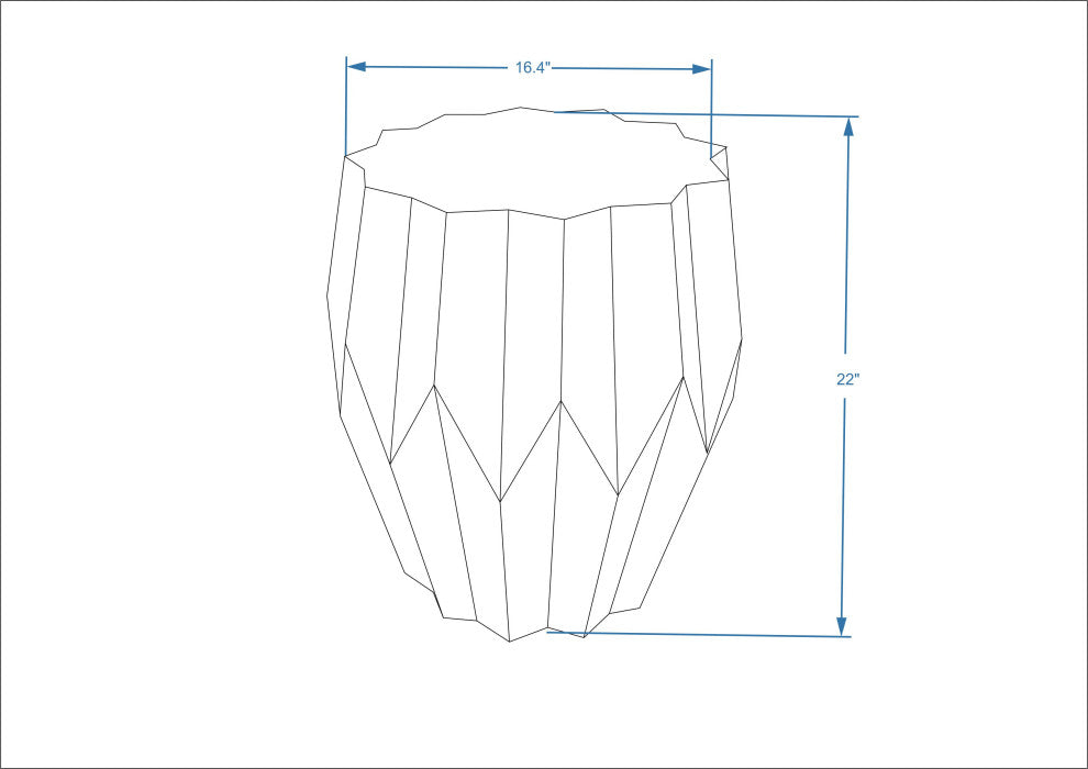 Chantel End Table Brown, Brown