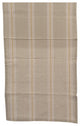55"x15.75" Naturelle et Terreuse and Striped Table Runner, Brown