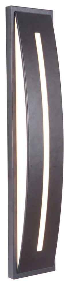 Luna Medium LED Pocket Sconce, Midnight