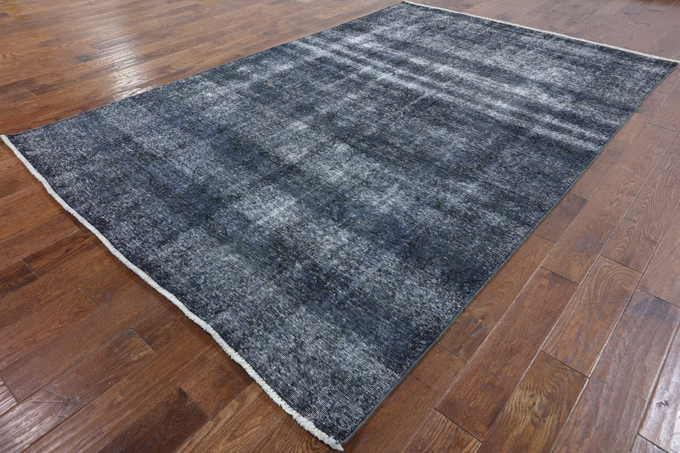 Hand Knotted Oriental Overdyed Rug 7'x10', W2598