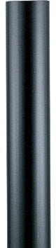 7' Aluminum Post, Black