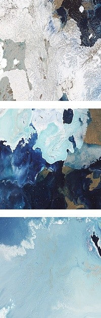 "Deep Blue Pool Crop" Canvas Art, 18"x24"x1.25"