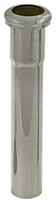 1.25" Od X 8" Slip Joint Extension Tube In Satin Nickel