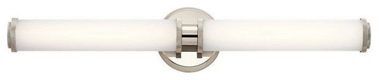 LED Linear Bath Light, Polished Nickel, 27"