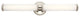 LED Linear Bath Light, Polished Nickel, 27"