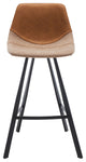 Safavieh Granger Counter Stool, Cognac/Black
