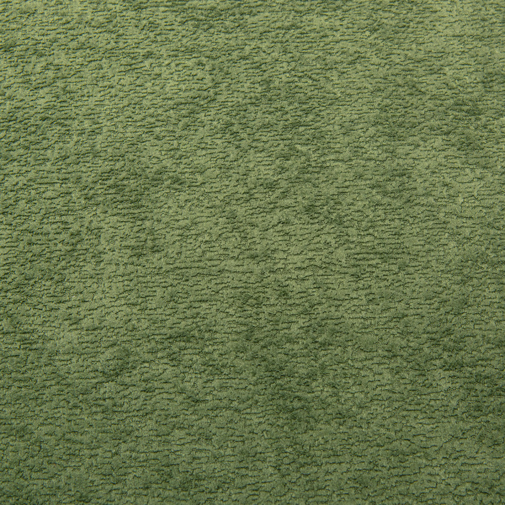 4"x 4" Fabric Swatch Sample, Moss Green Fleeced Teddy