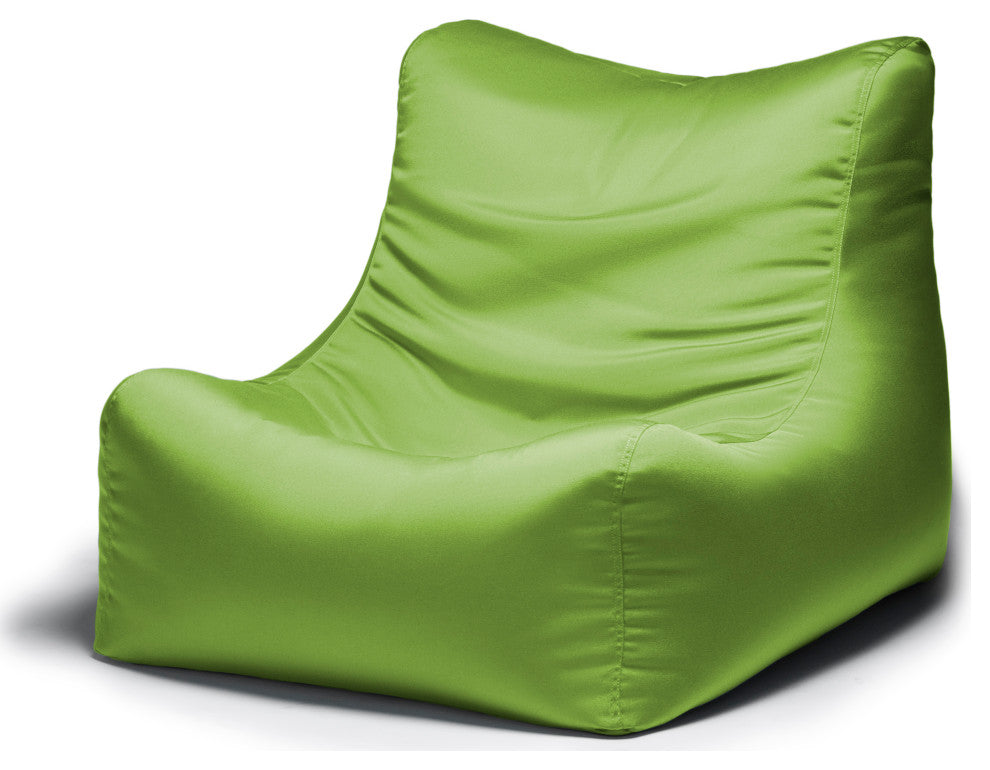 Ponce Outdoor Patio Bean Bag Lounger, Lime