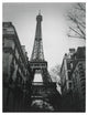 Eiffel Tower Sun Glow Canvas Wall Art