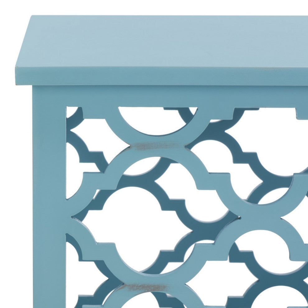Safavieh Lonny End Table, Blue