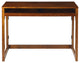 Folding Desk With Pull-Out and Usb Port, Warm Brown