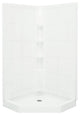 Sterling  Intrigue 40.25"x79" Neo-Angle Shower Kit