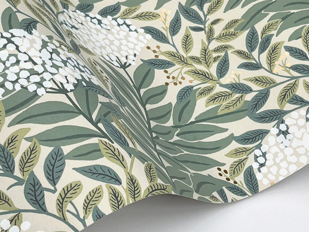 Highgrove Linen Wallpaper