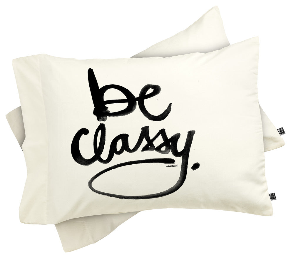 Deny Designs Kal Barteski Be Classy Pillow Shams, King