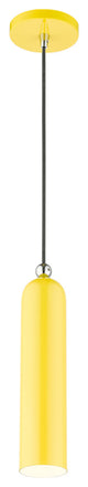 Shiny Yellow Mid Century Modern, Minimal, Urban, Scandinavian Pendant