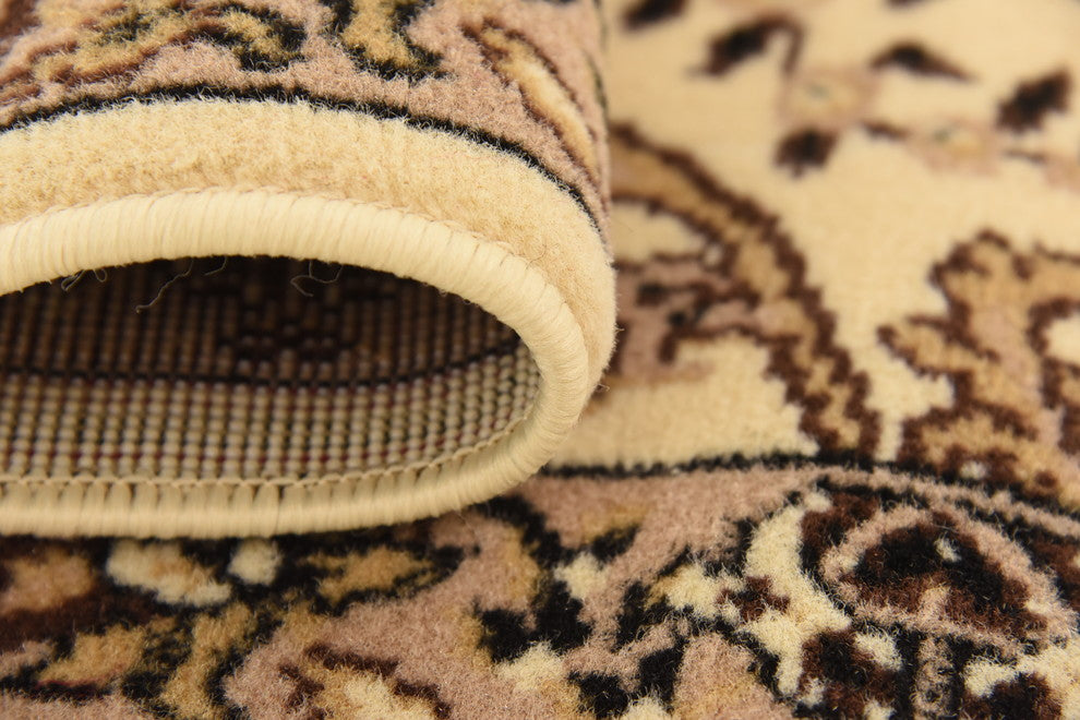 Unique Loom Ivory Washington Sialk Hill 2' 2 x 8' 2 Runner Rug