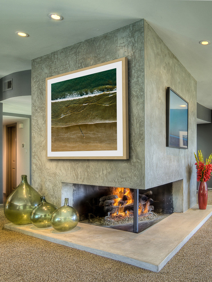 "Arriving Tide" Framed Print by Karolis Janulis